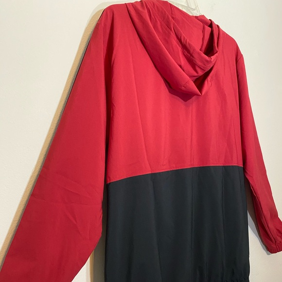 Adidas Track Jacket Windbreaker Hoodie Colorblock - Picture 10 of 12